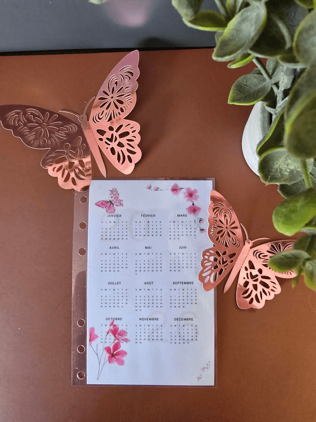 Calendrier A6 
