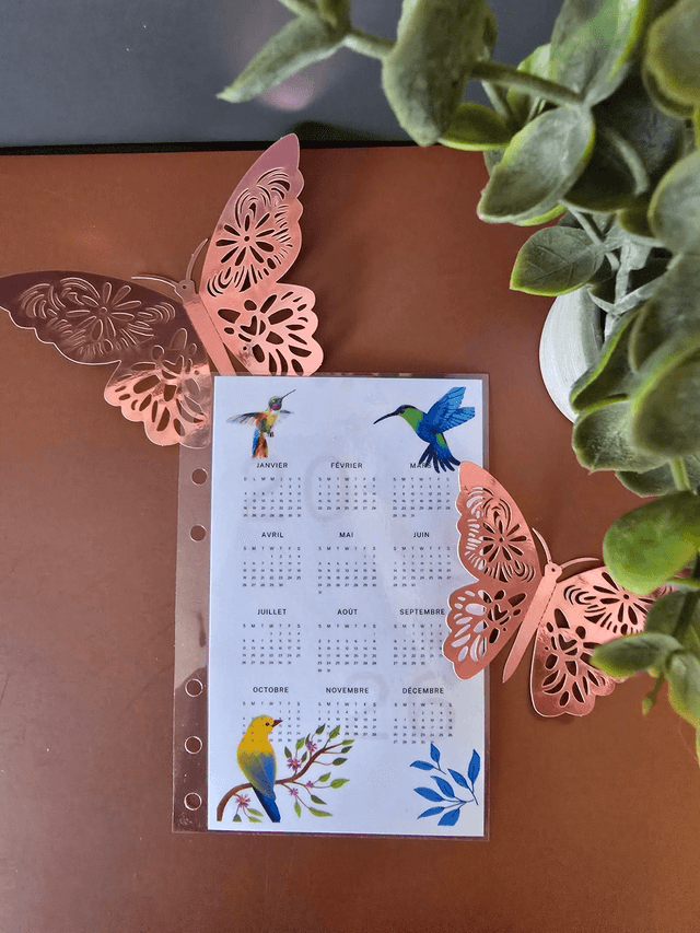 Calendrier A6 