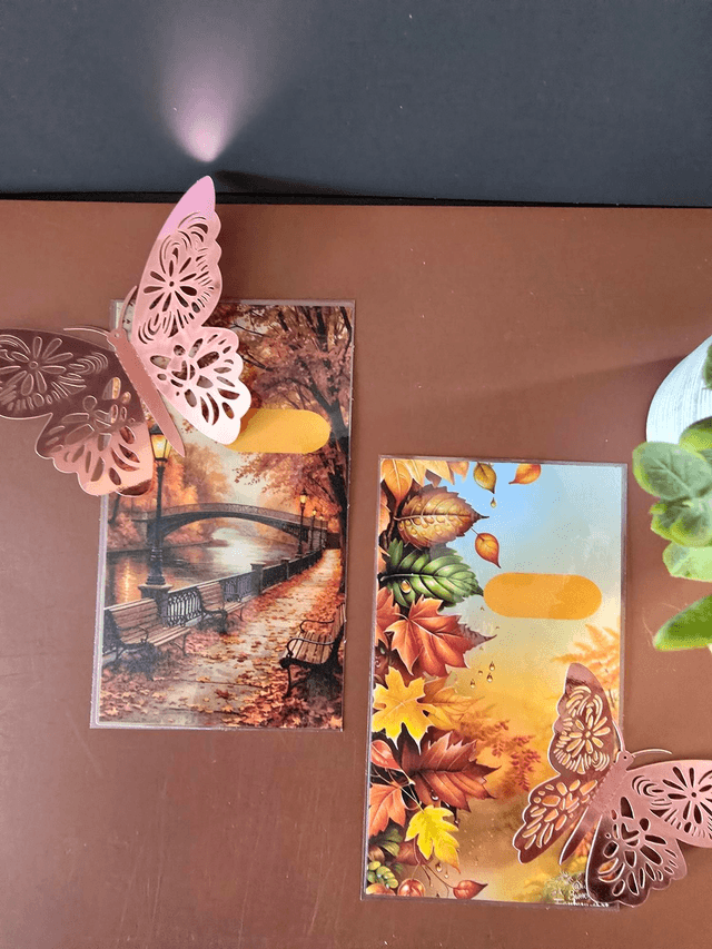 Lot 6 pages de garde Automne