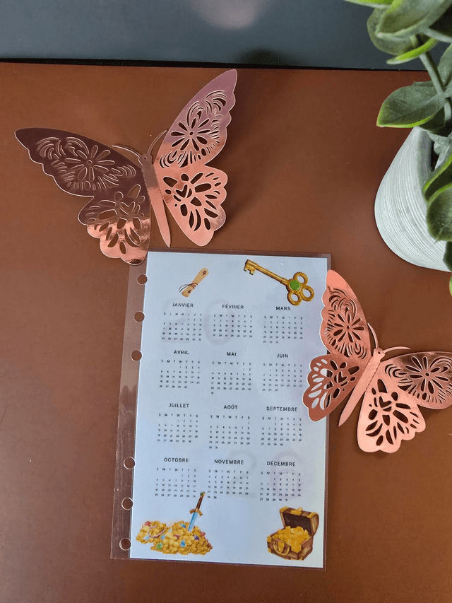 Calendrier A6 