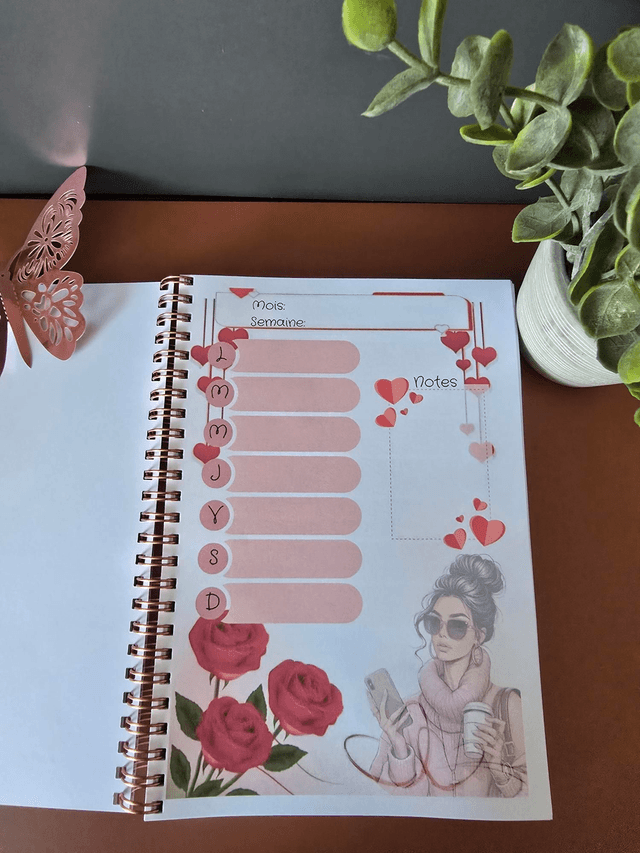 Agenda pour 1 an