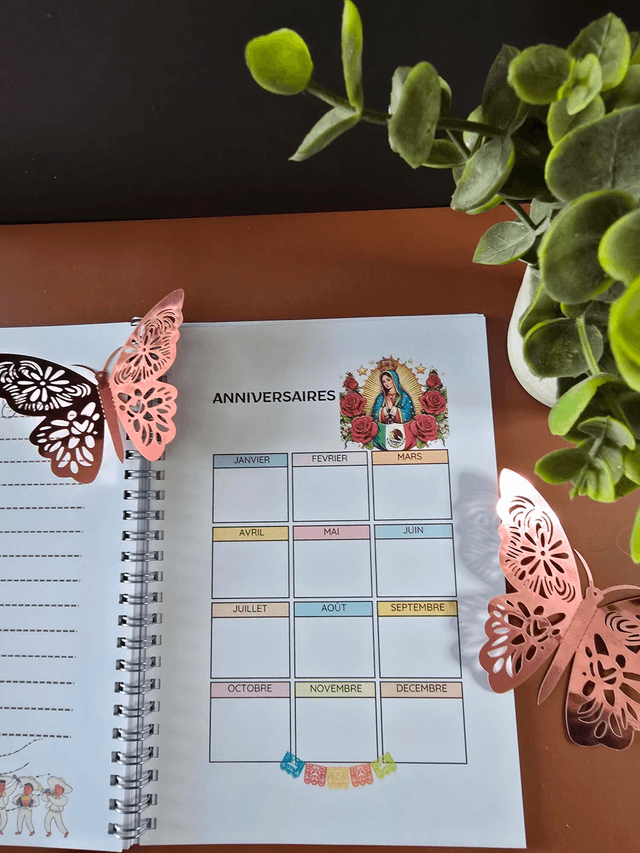 Agenda annuel 