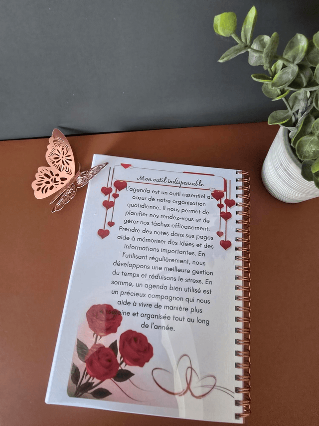 Agenda pour 1 an