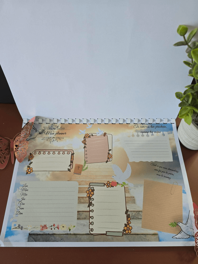 Planner thème chrétiens 