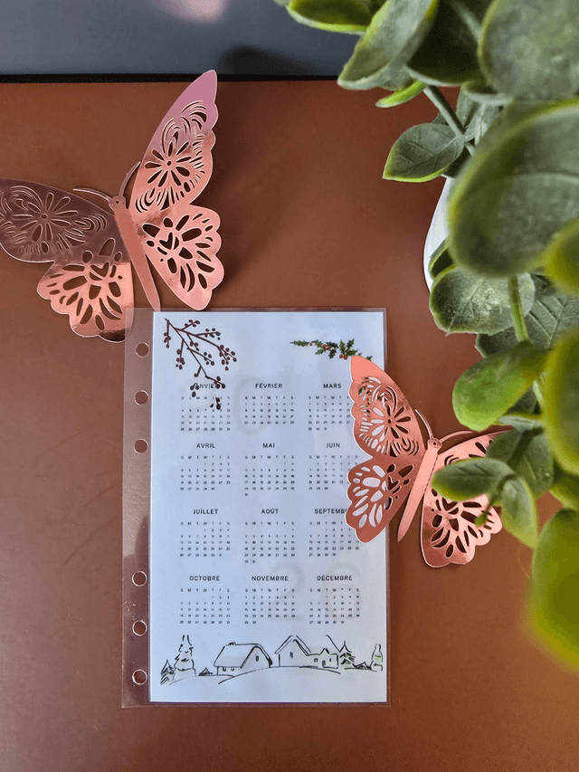 Calendrier A6 